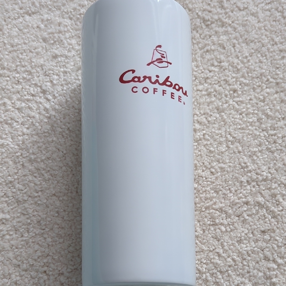 3 For $30. Caribou Coffee White Tumbler - Picture 9 of 14
